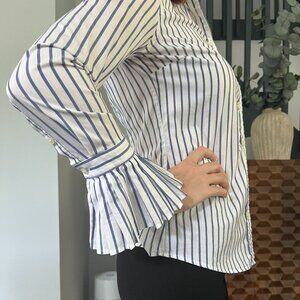 Riley Ruffle Cuff Shirt